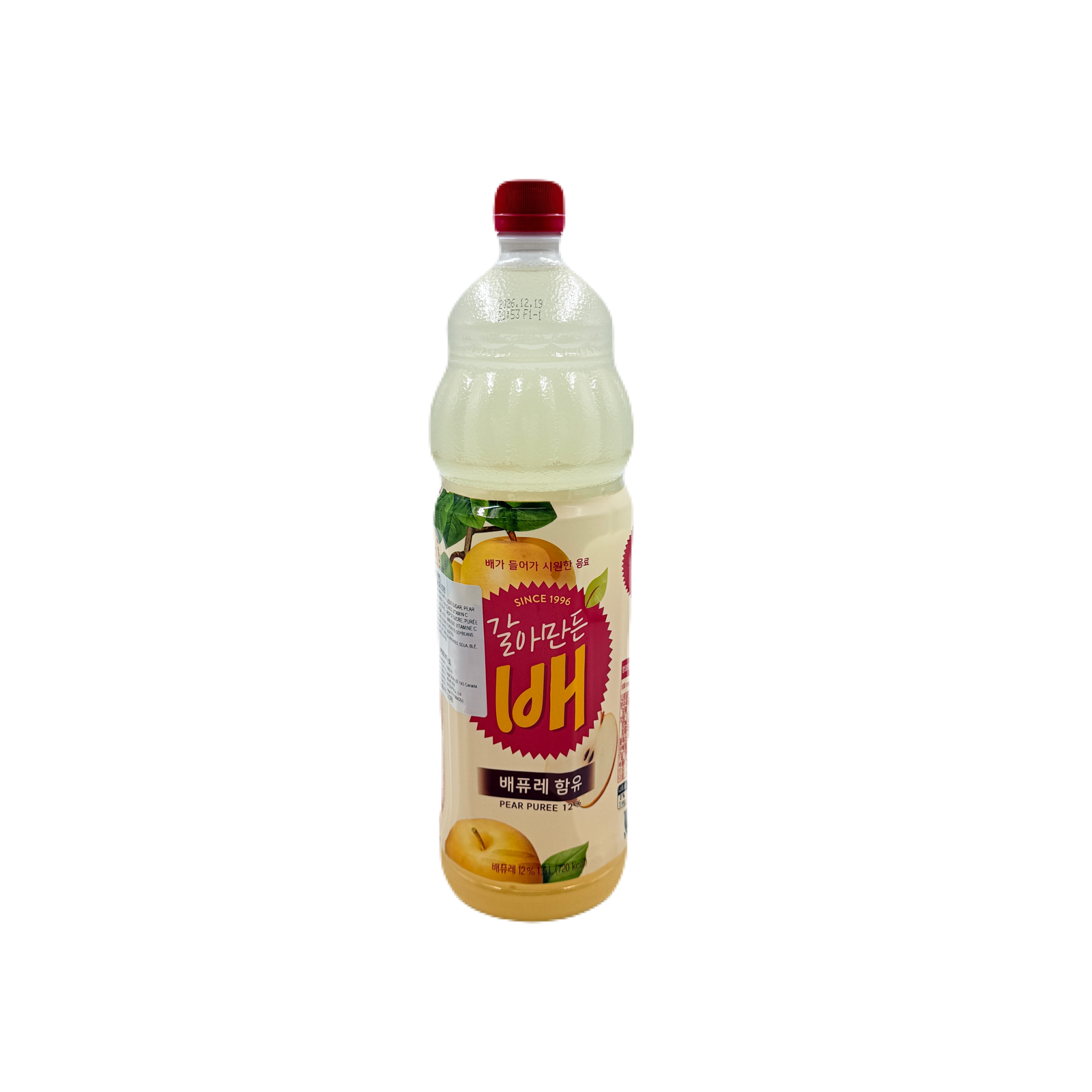 HAITAI PEAR JUICE PET (1.5L*12EA) 해태 갈아만든배 (페트)